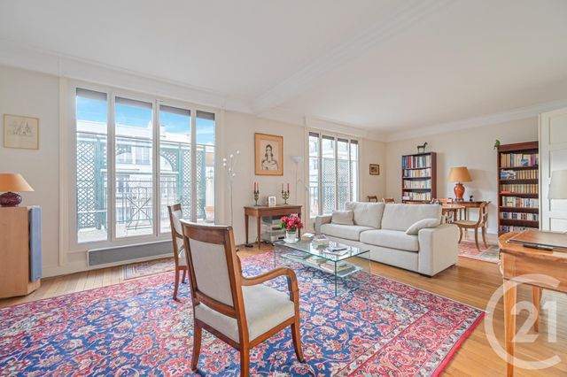 Appartement F4 à vendre - 4 pièces - 104.9 m2 - PARIS - 75016 - ILE-DE-FRANCE - Century 21 Auteuil Seine
