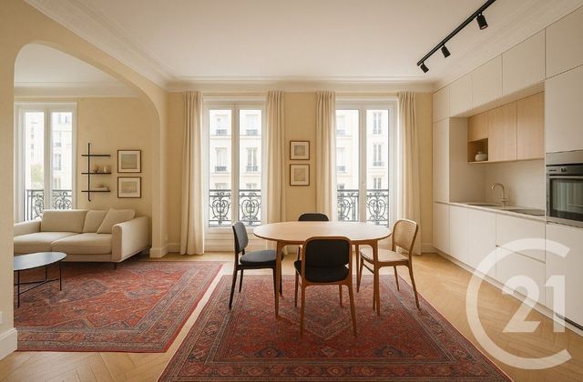 Appartement F3 à vendre - 3 pièces - 85.04 m2 - PARIS - 75016 - ILE-DE-FRANCE - Century 21 Auteuil Seine