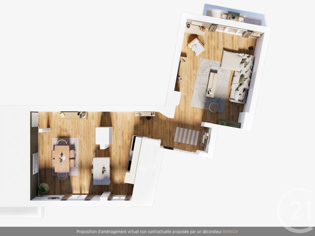 Appartement F5 à vendre - 5 pièces - 111.29 m2 - PARIS - 75016 - ILE-DE-FRANCE - Century 21 Auteuil Seine