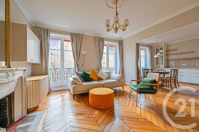 Appartement F4 à louer - 4 pièces - 93.08 m2 - PARIS - 75016 - ILE-DE-FRANCE - Century 21 Auteuil Seine