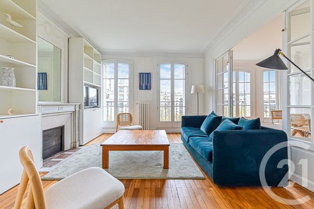 Appartement F4 à louer - 4 pièces - 93.1 m2 - PARIS - 75016 - ILE-DE-FRANCE - Century 21 Auteuil Seine