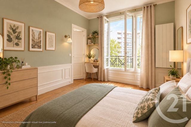 Appartement F4 à vendre - 4 pièces - 90.07 m2 - PARIS - 75016 - ILE-DE-FRANCE - Century 21 Auteuil Seine
