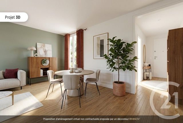 Appartement F4 à vendre - 4 pièces - 90.07 m2 - PARIS - 75016 - ILE-DE-FRANCE - Century 21 Auteuil Seine